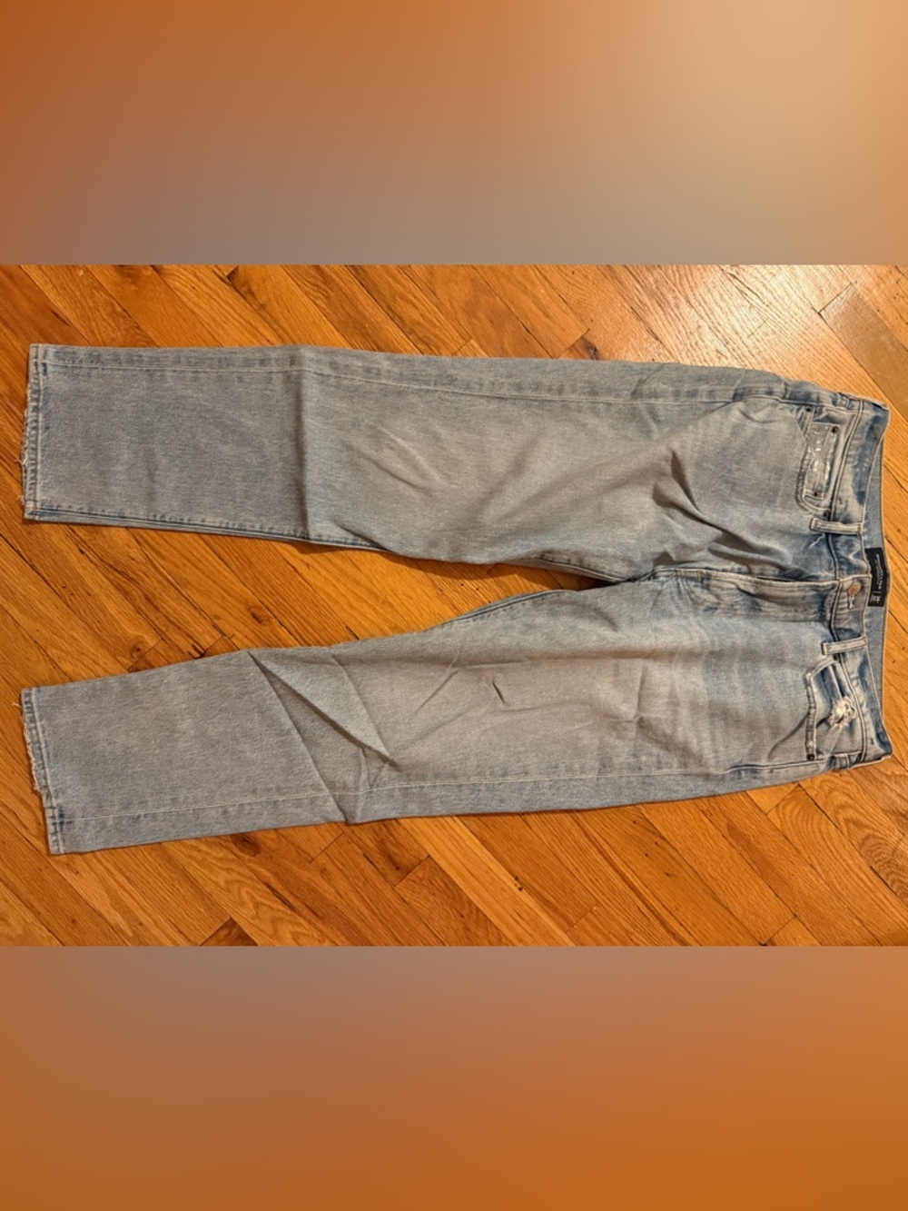Abercrombie & Fitch Light Wash Straight Jeans - Men's